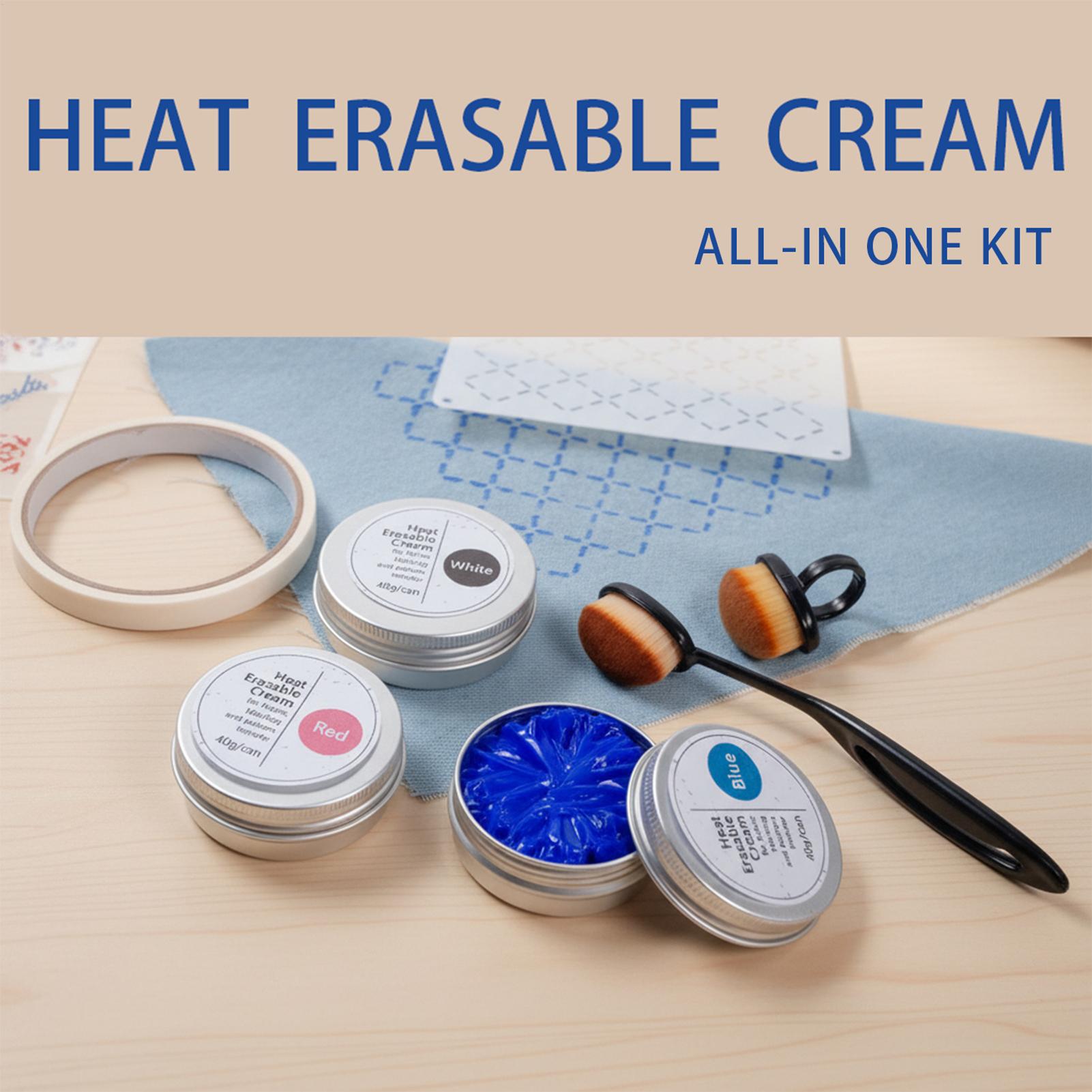 Embroidery Cream - 40 г/банка Термостираемый крем для ткани,