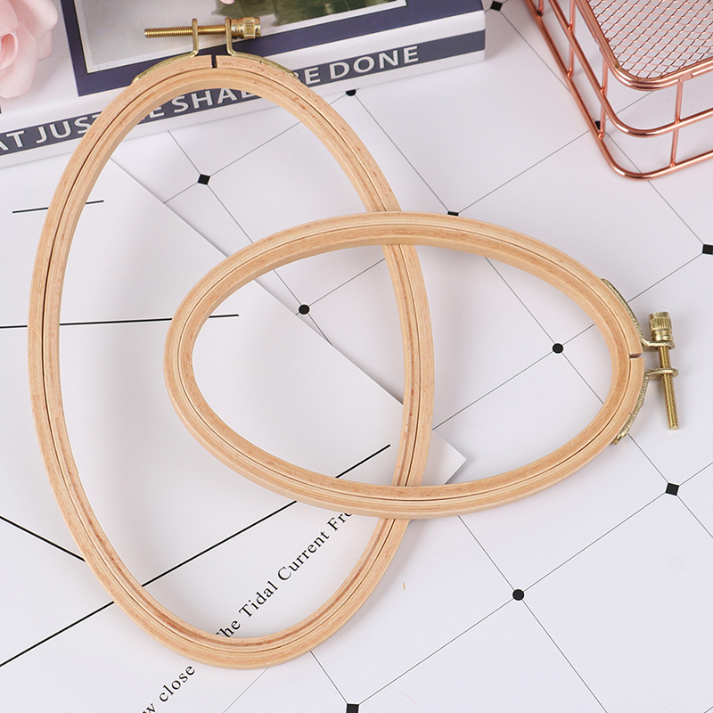 Stitch Marker Ring - Бамбуковое кольцо для вышивки, овальное кольцо