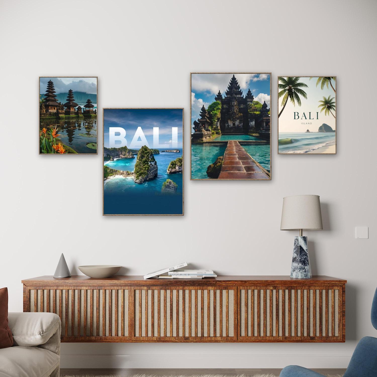 Embroidery Bali - Алмазная вышивка 5D: Пейзаж острова Бали,
