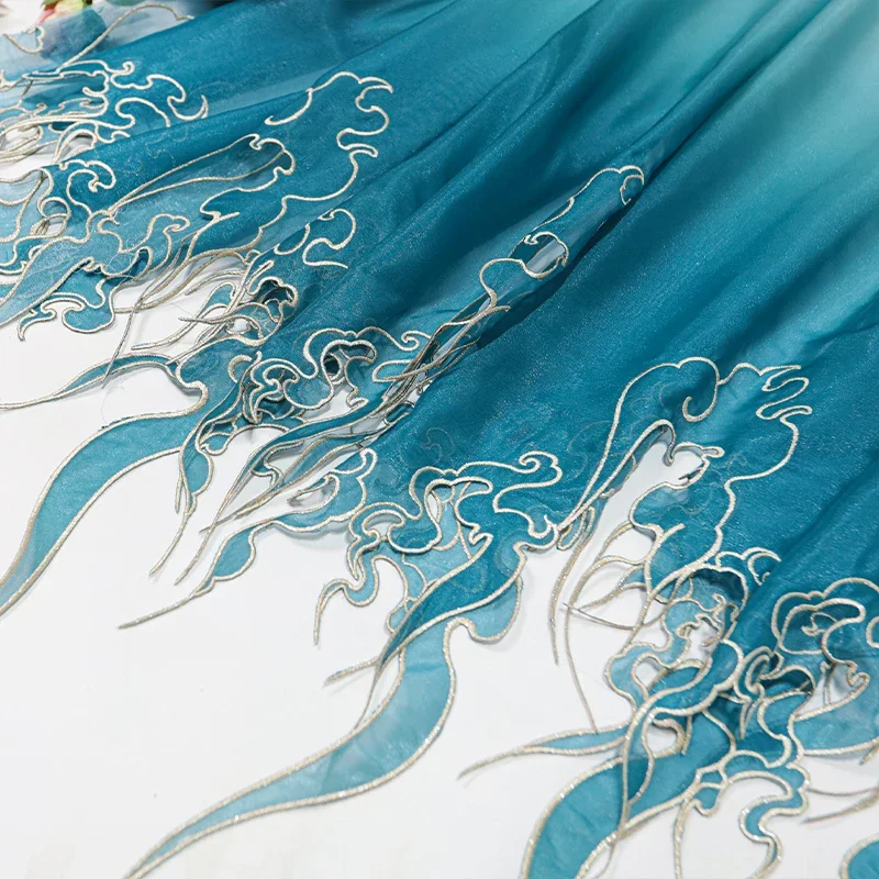 Embroidery Design - Ткань с вышивкой в китайском стиле,