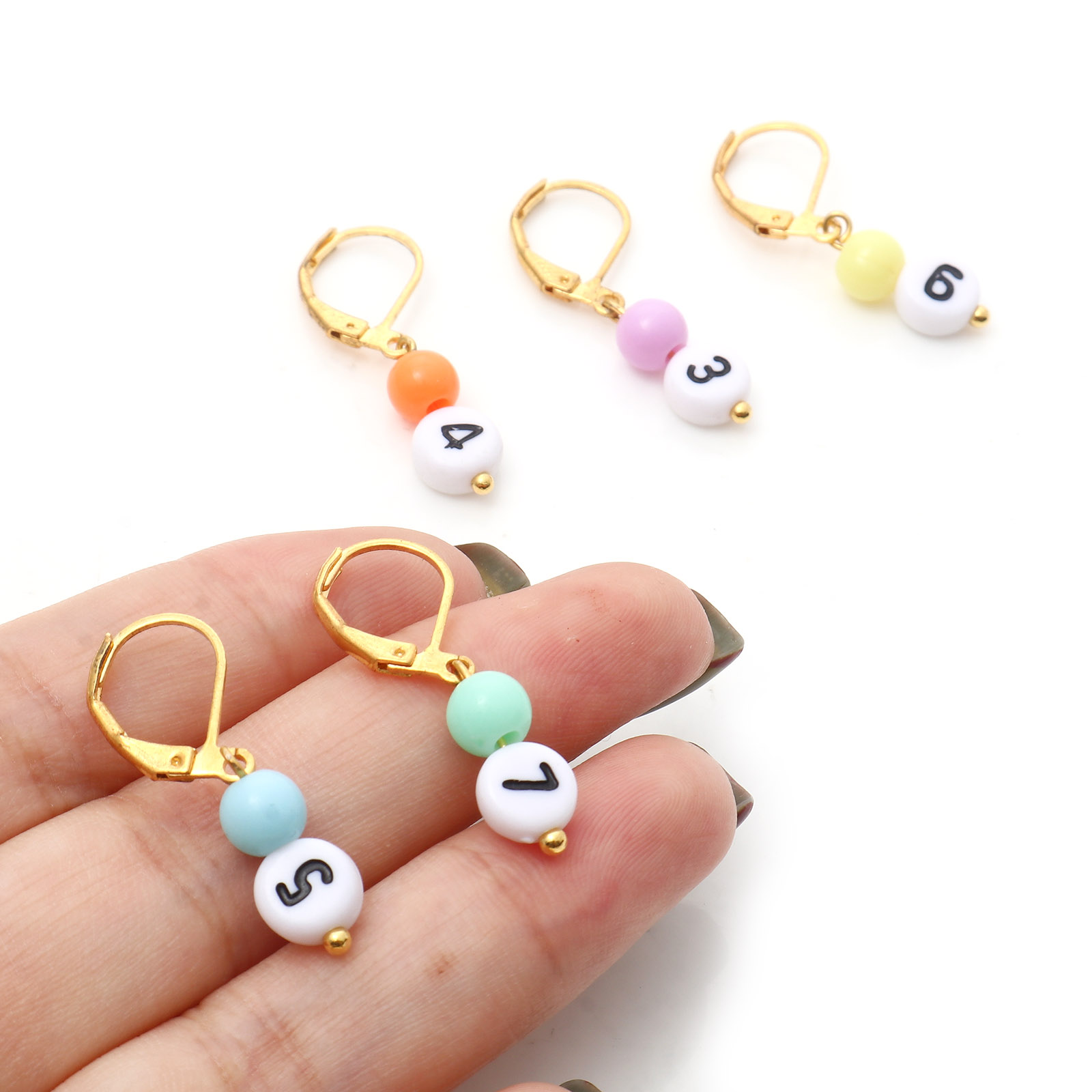 Набор маркеров для вязания из  – обзор и цена Stitch Marker Ring
