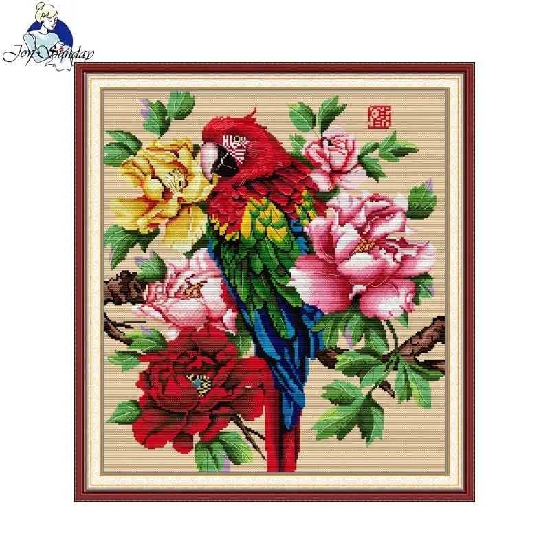 Joy Sunday Красивый попугай уз – обзор и цена Embroidery Meaning