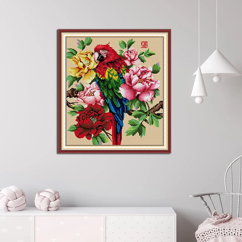 Joy Sunday Красивый попугай уз – обзор и цена Embroidery Meaning