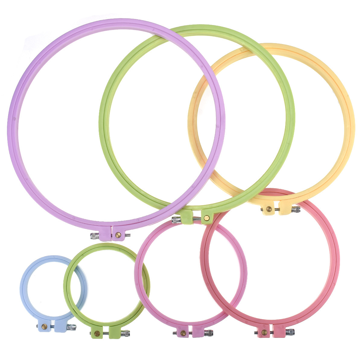 1/7 шт. 7-25 см Пластиковые ре – обзор и цена Stitch Marker Ring