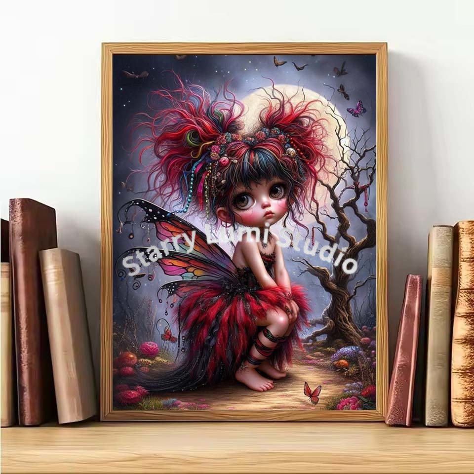 Набор для алмазной вышивки 5D: – обзор и цена Embroidery Gothic