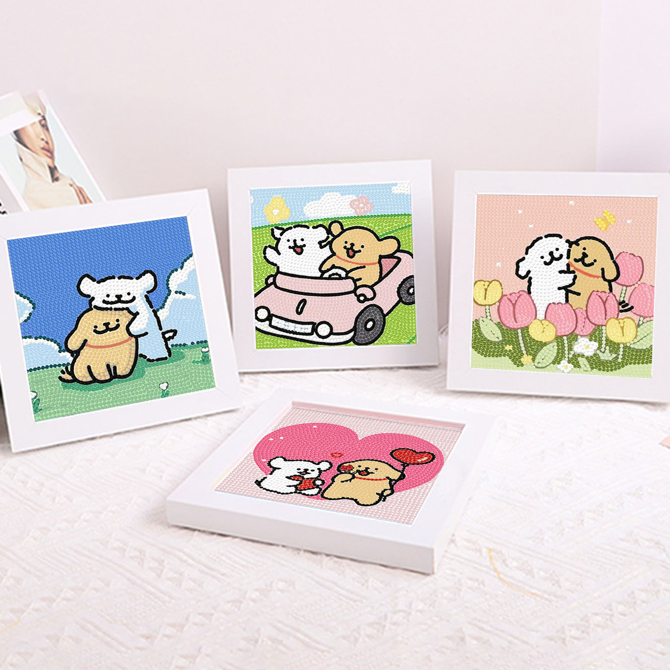 Набор для вышивания 5D DIY: Де – обзор и цена Embroidery Ideas