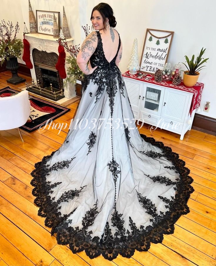 Готические свадебные платья с  – обзор и цена Embroidery Gothic