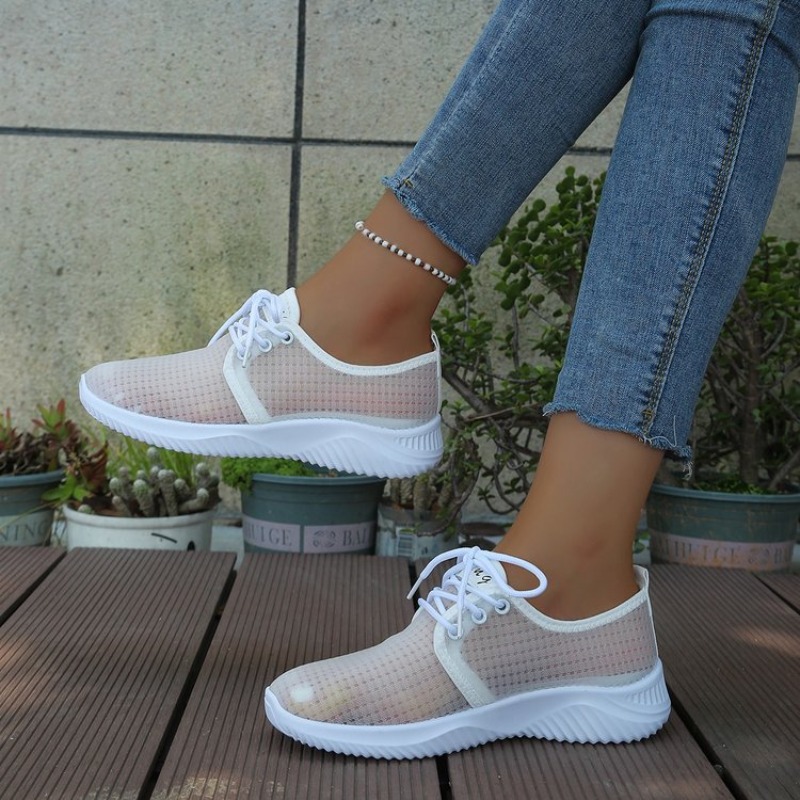 Женские кроссовки с круглым но – обзор и цена Embroidery Cotton