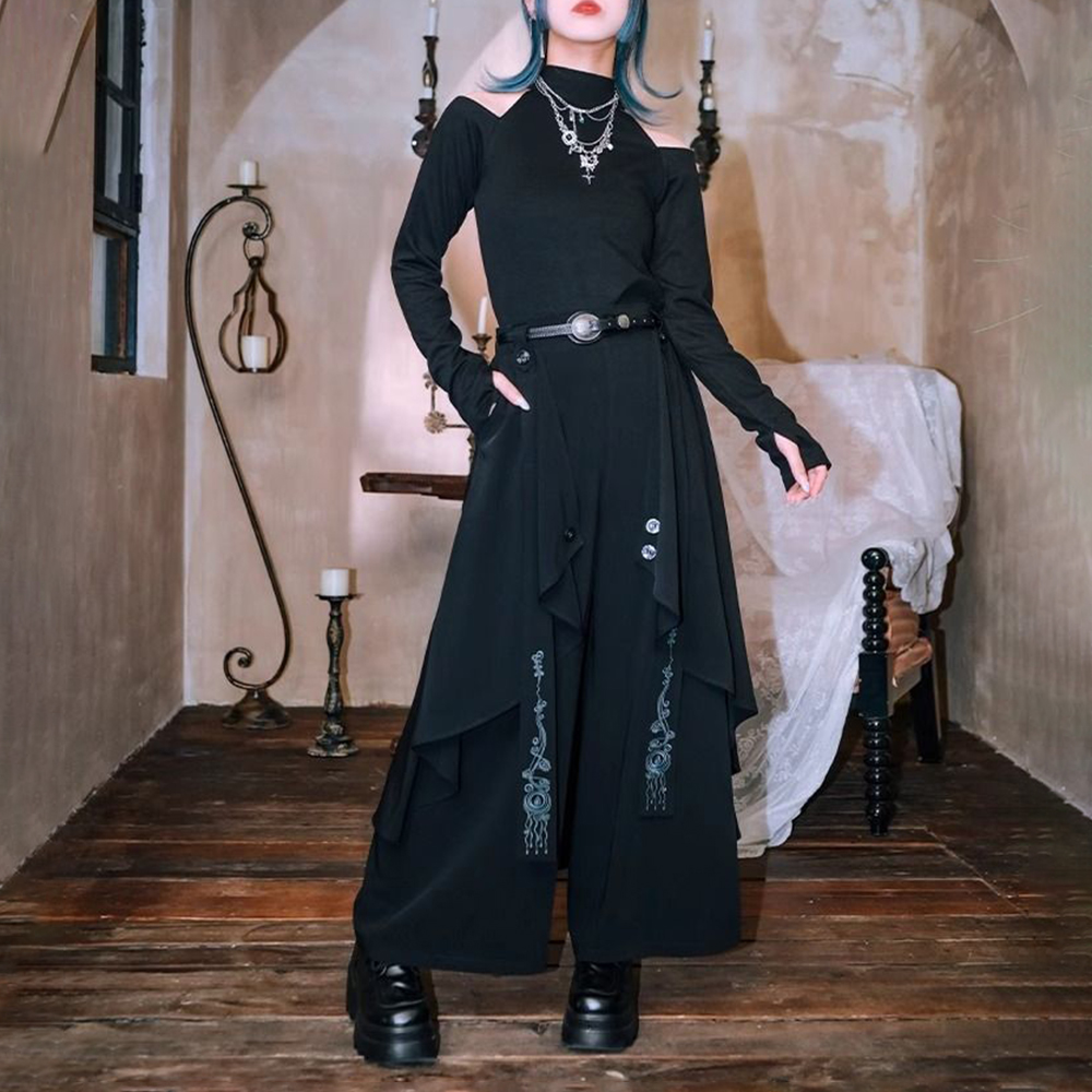 Темно-готическая многослойная  – обзор и цена Embroidery Gothic