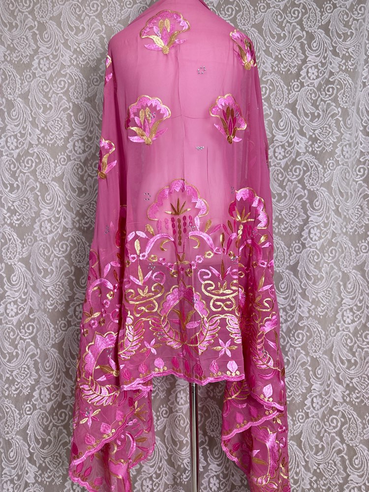 Африканский мусульманский хидж – обзор и цена Embroidery Pashmina