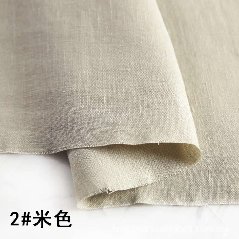 100% натуральный лен, ткани из – обзор и цена Linen Fabric Natural